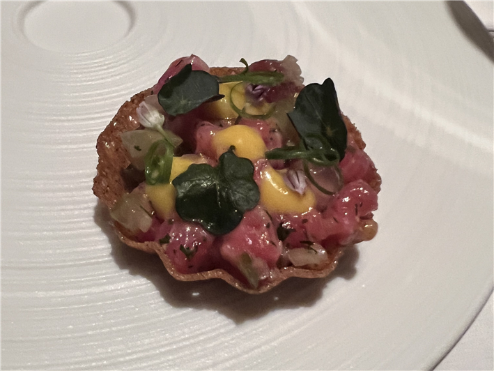 beef tartare canape